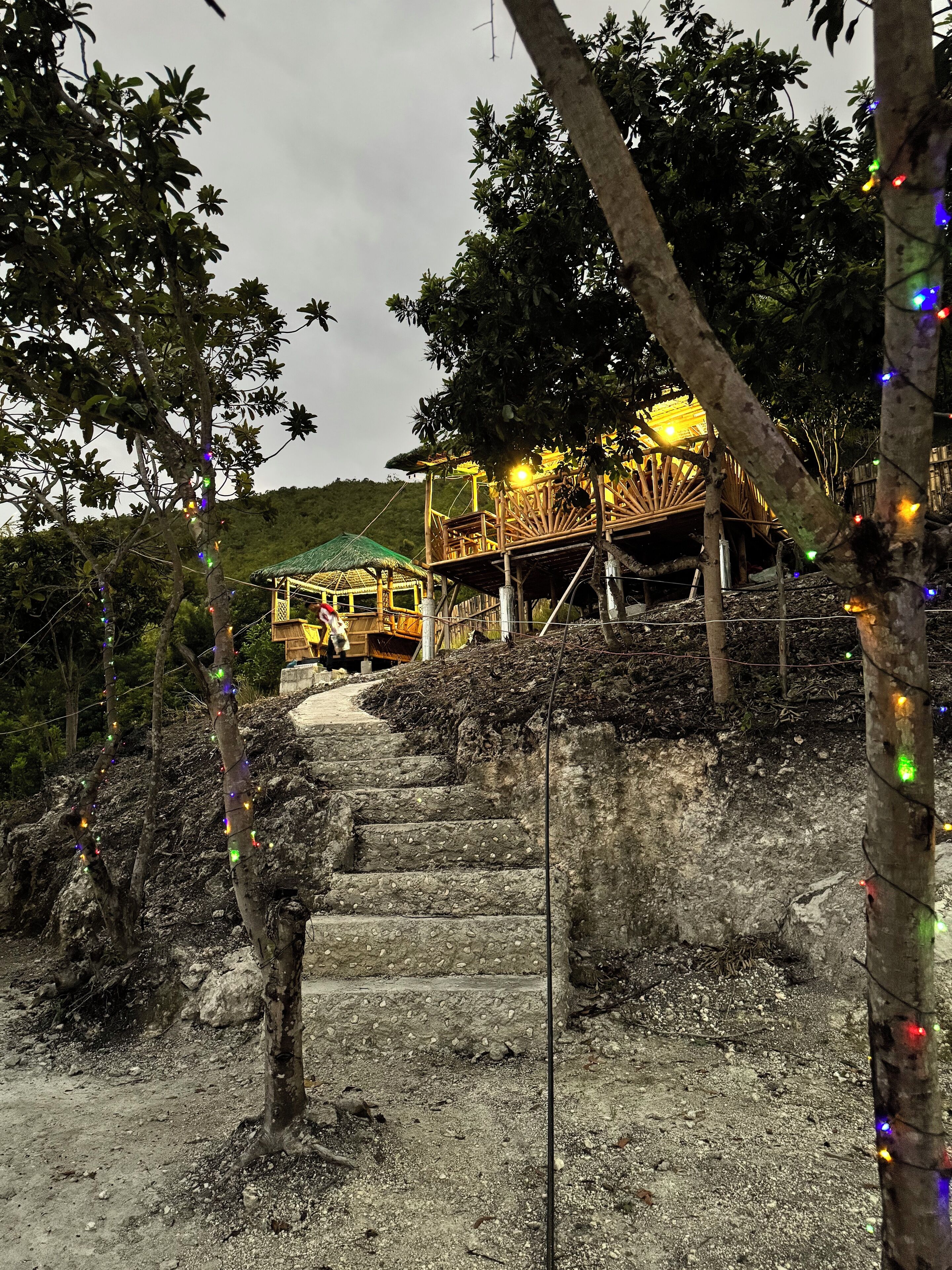 Overnattingsstedets uteområder