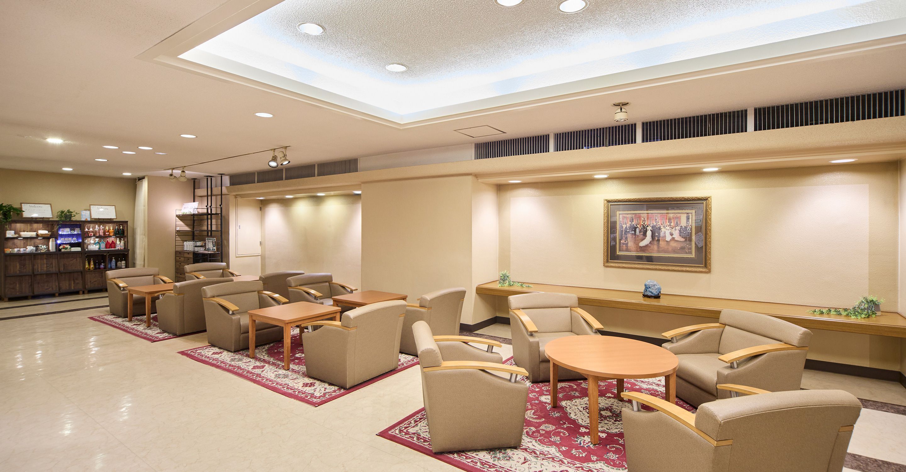 Lobby sitting area