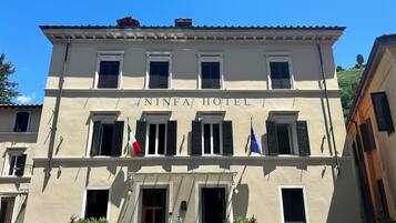 Fassade der Unterkunft