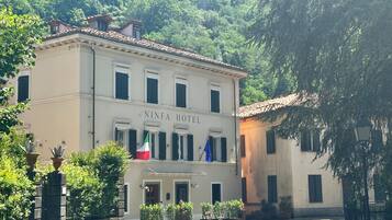 Fassade der Unterkunft