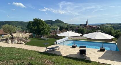 GITE ALL
COMFORT NEAR MILLAU / ROQUEFORT PANORAMIC VIEW HEATED SWIMMING POOL