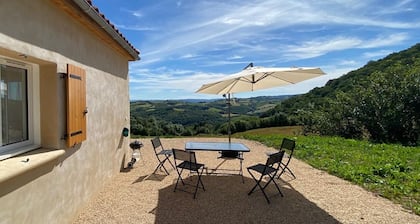 GITE ALL
COMFORT NEAR MILLAU / ROQUEFORT PANORAMIC VIEW HEATED SWIMMING POOL