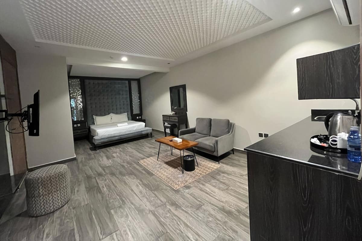 Studio Exécutif | Chambres insonorisées, Wi-Fi gratuit, draps fournis