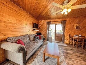 Loft, 1 Bedroom | Living room - Ahmic Lake Resort's Blue Jay Cottage (Magnetawan)