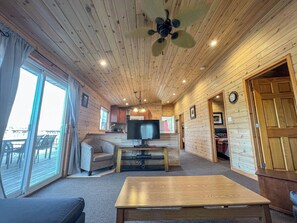 Loft, 2 Bedrooms | Living room - Ahmic Lake Resort's Black Bear Cottage (Magnetawan)