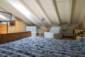 1 habitación y ropa de cama 