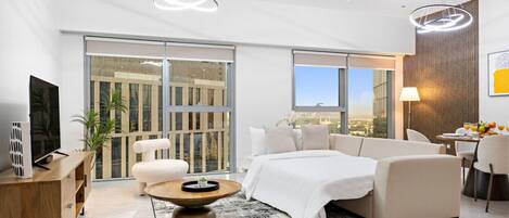 1 bedroom, desk, iron/ironing board, WiFi