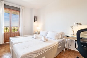 2 soverom, strykejern/-brett, wi-fi (inkludert) og sengetøy