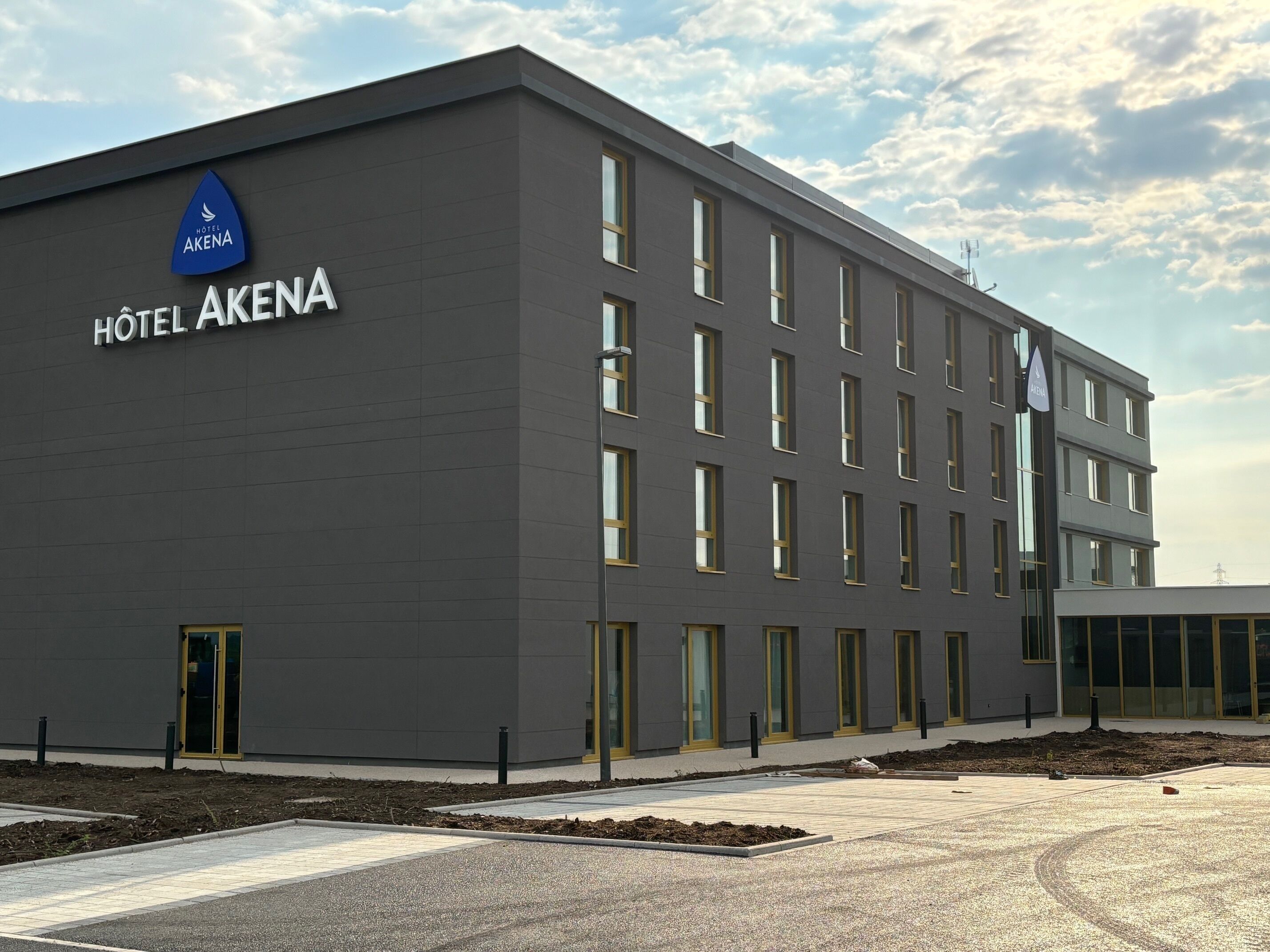 Facciata della struttura