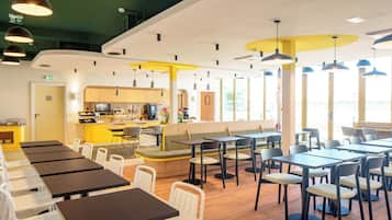 Daily buffet breakfast (EUR 14.50 per person)
