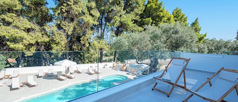 Junior Suite with Sea View | Ausblick vom Zimmer