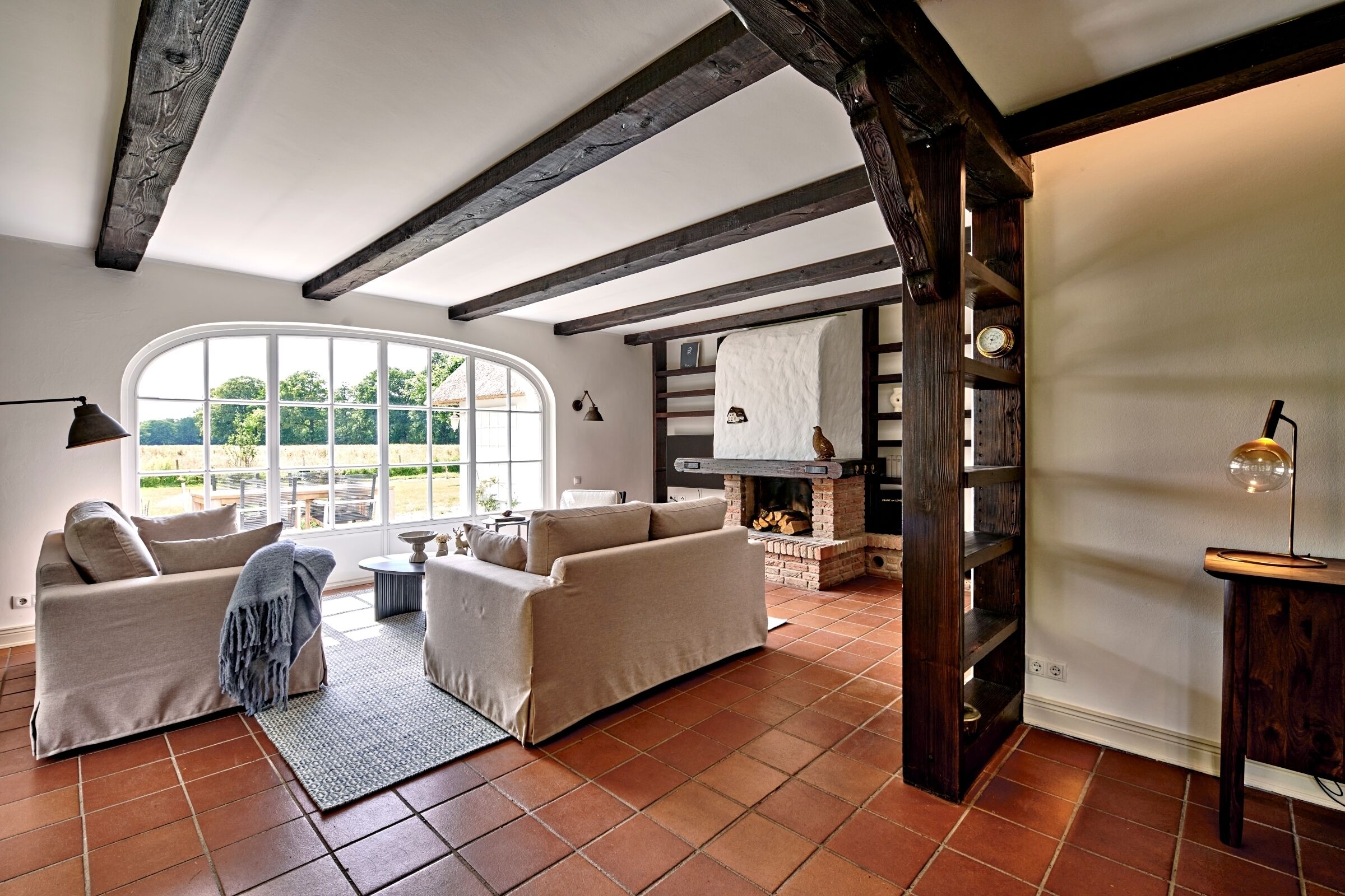 Reetdach-villa Mit Blick In Die Natur - 160m² Entspannung Pur - Sauna - Garten - - Bargteheide