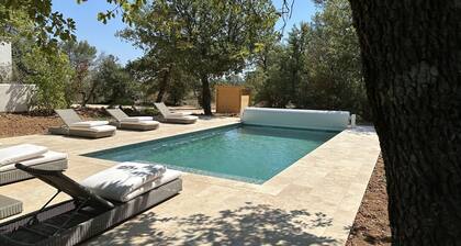 Sous les Oliviers, Villa 6 Personnes Tranquille, Climatisée, Piscine Privée