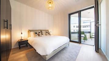 Comfort apartman | 2 hálószoba, prémium ágynemű, pehelypaplan és Select Comfort-matrac