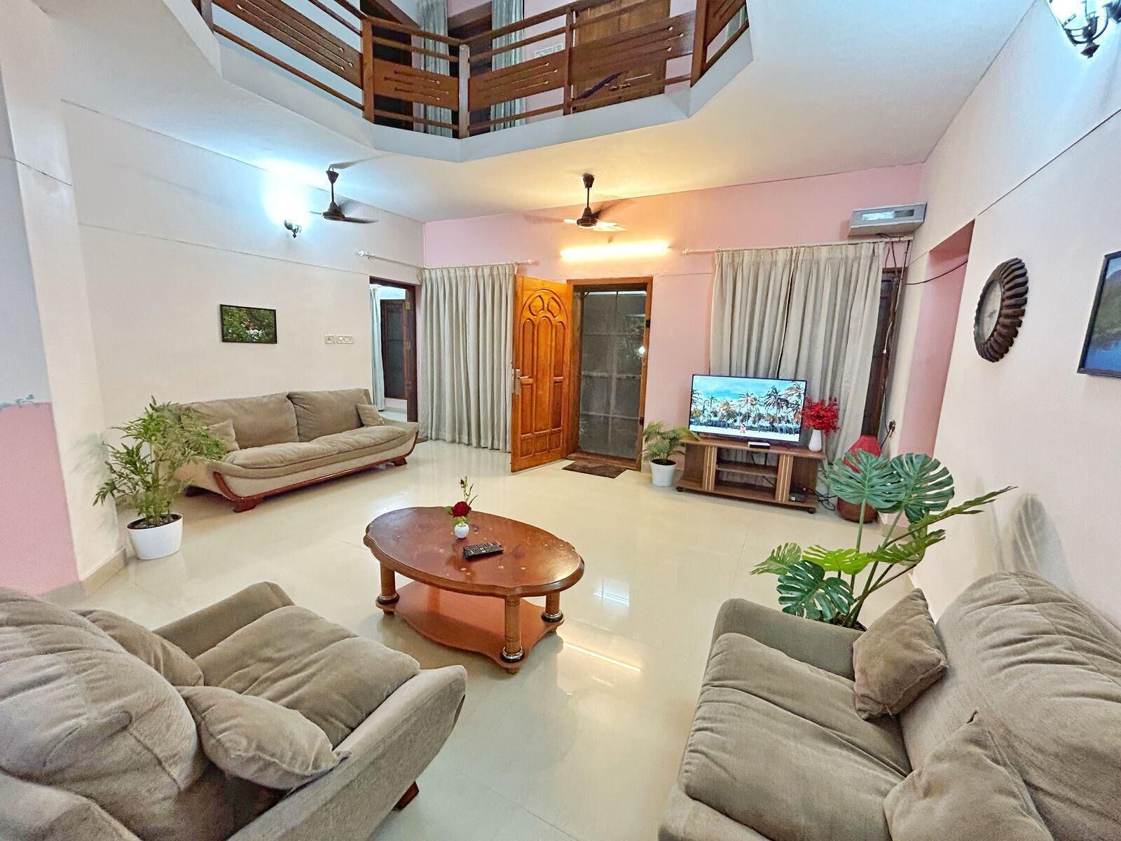 Smart TV, books, video library