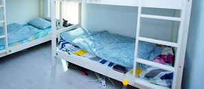 Executive Shared Dormitory | Bathroom | Separate tub and shower, hair dryer, towels