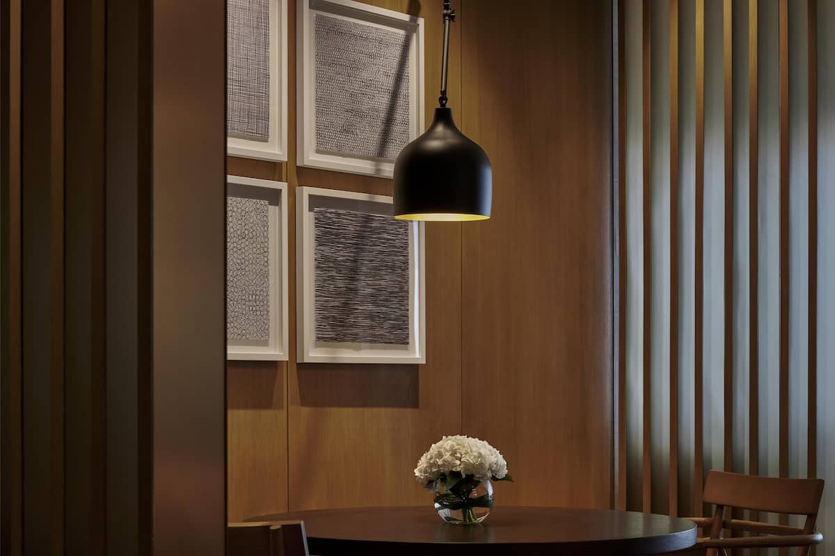 Premium bedding, free minibar items, in-room safe, desk