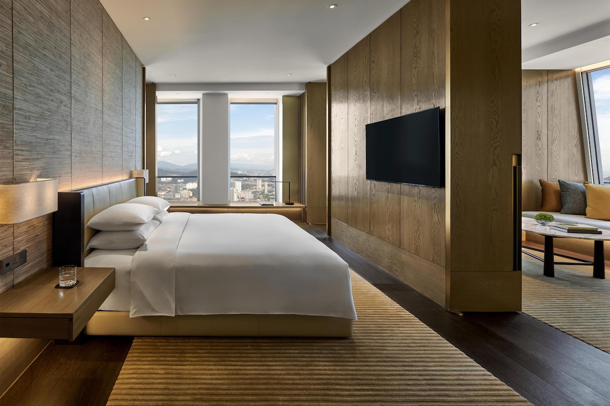 Estudio, 1 cama de matrimonio grande | Ropa de cama de alta calidad y minibar (con algunos artículos gratuitos)