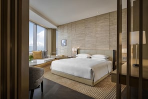 Zimmer, 1Â King-Bett, Eckzimmer | 1 Schlafzimmer, hochwertige Bettwaren