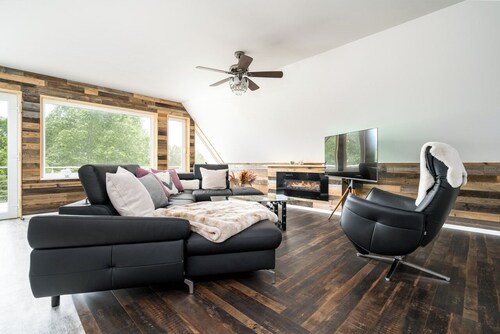 Neu, modern und exklusiv - Ferienwohnung mit Wasserblick, Sauna und Aussendusche