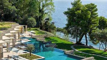 Seasonal outdoor pool