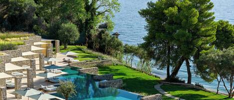 Seasonal outdoor pool