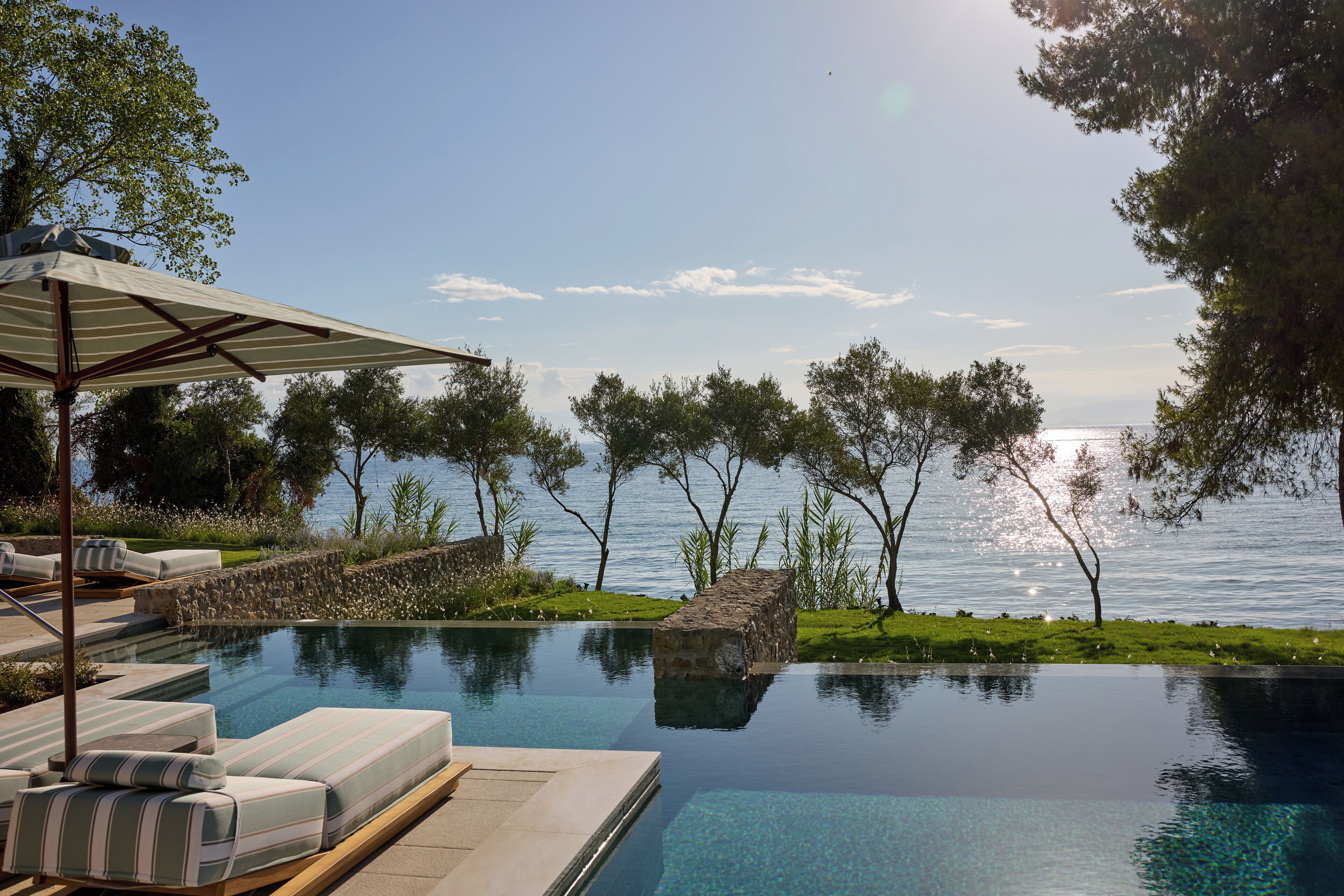 Seasonal outdoor pool