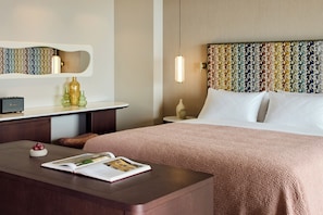 1 Schlafzimmer, hochwertige Bettwaren, Minibar, Zimmersafe