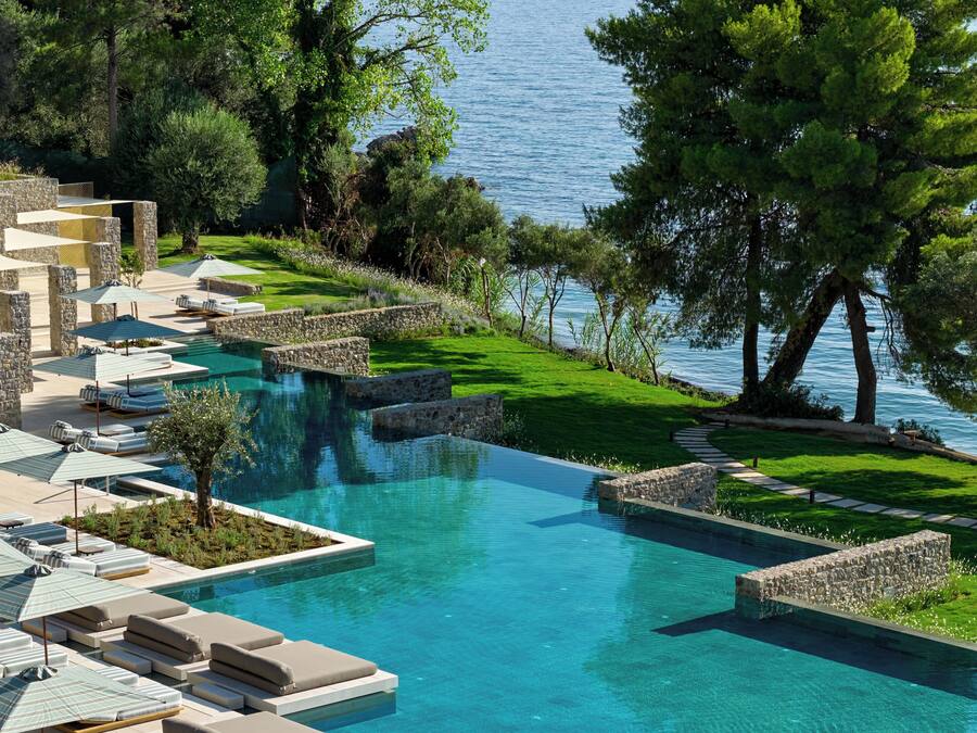 Seasonal outdoor pool