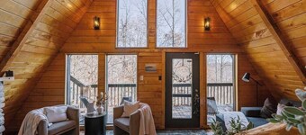 Immerse yourself into nature's beauty while enjoying the comforts of this charming cabin