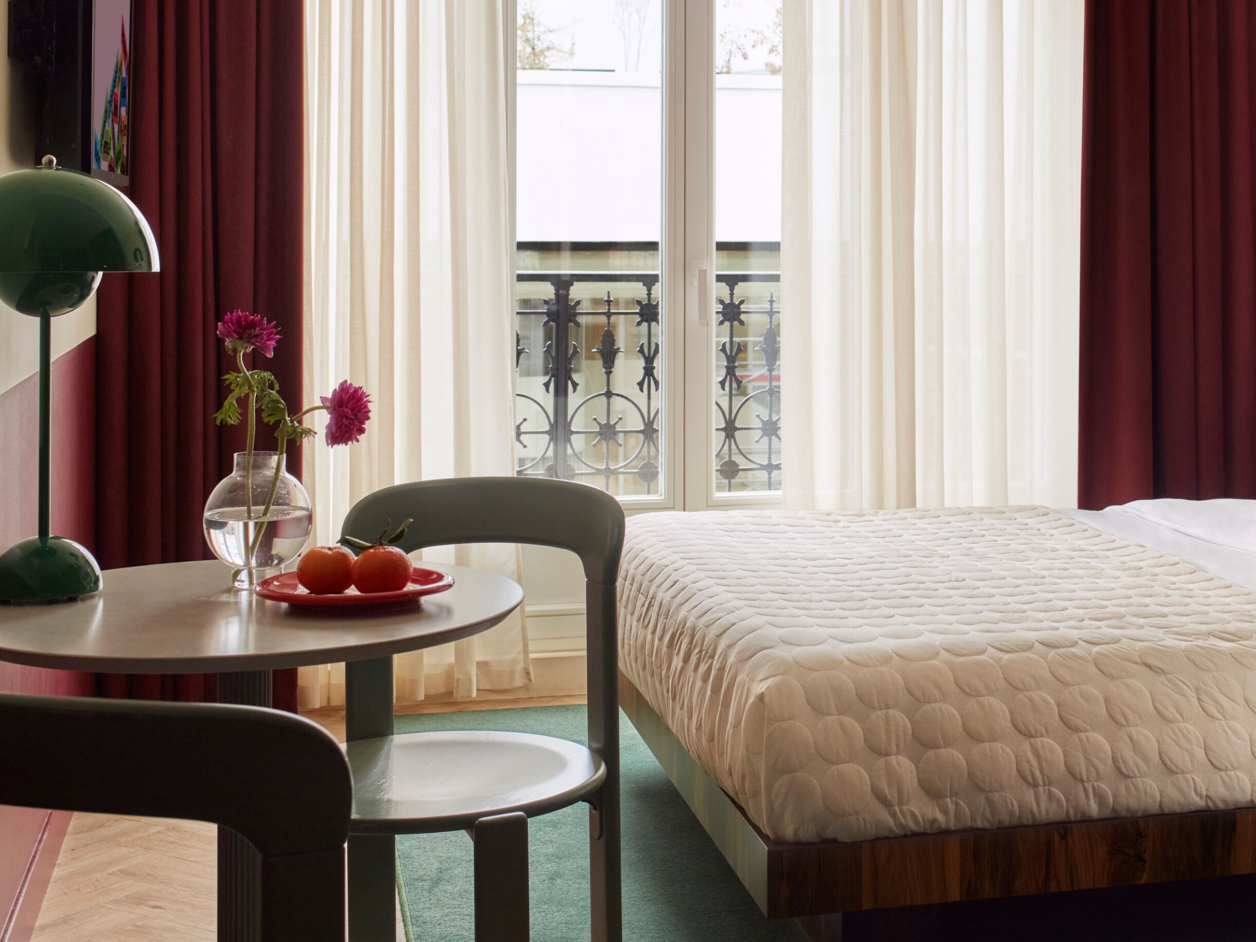 Medium Room - Accessible | Premium bedding, in-room safe, individually decorated, blackout drapes