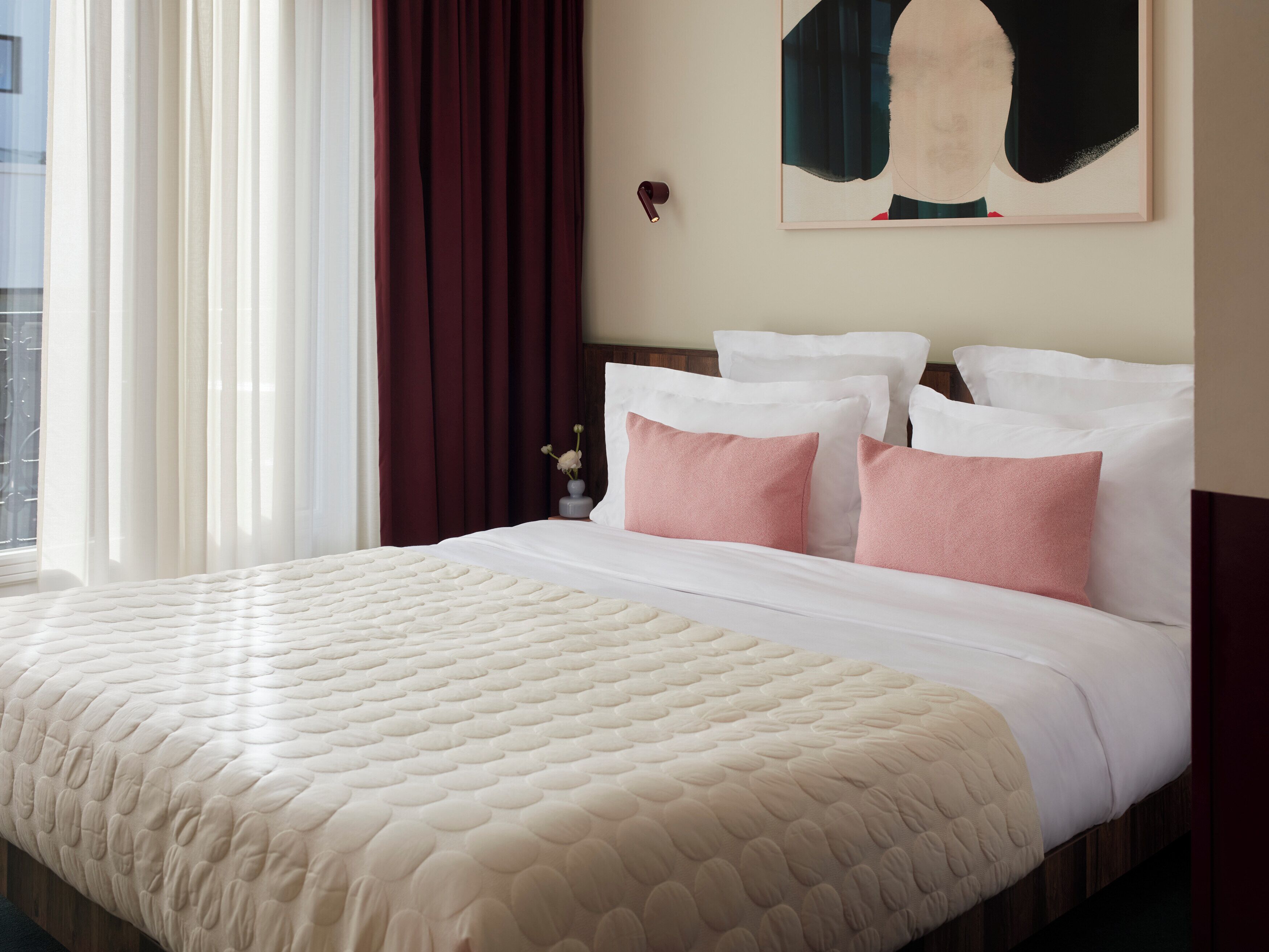 Premium bedding, in-room safe, individually decorated, blackout drapes