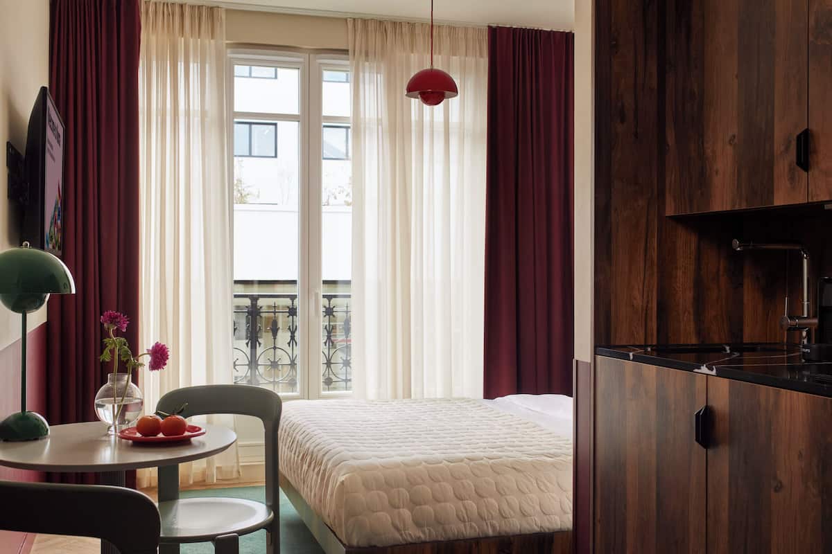 Premium bedding, in-room safe, individually decorated, blackout drapes