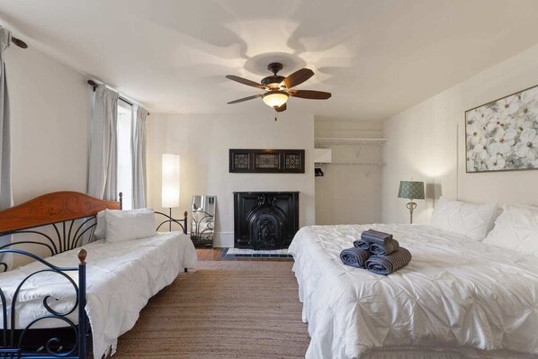 2 chambres, Wi-Fi gratuit, draps fournis