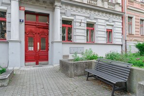 Fassade der Unterkunft