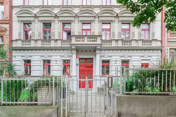 Fassade der Unterkunft