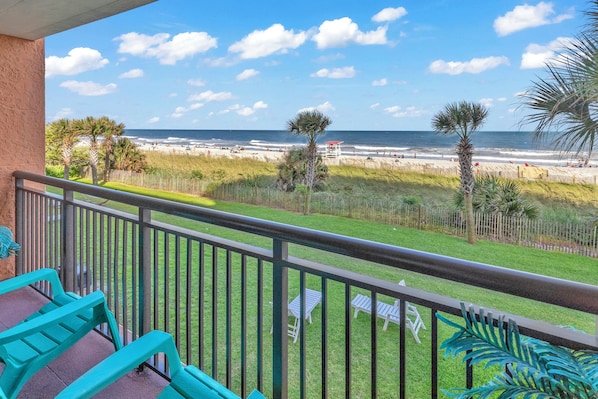 Signature Studio, 1 King Bed with Sofa bed, Balcony, Ocean View | Balcony view