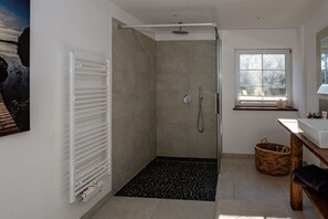 Apartment | Bathroom | Towels - Holiday Apartment Fiete on the Julshof (Humptrup)