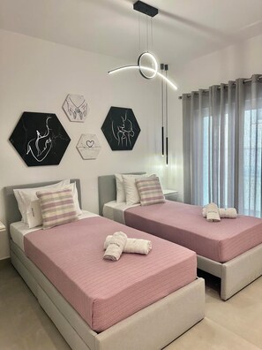 2 bedrooms, iron/ironing board, travel cot, free WiFi - Nice n Cozy Apartment II in Rhodes Town (C6R8+P53 Rhodes, Greece)