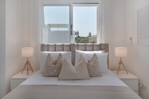 Apartamento de lujo | 1 dormitorio, caja fuerte, cortinas opacas