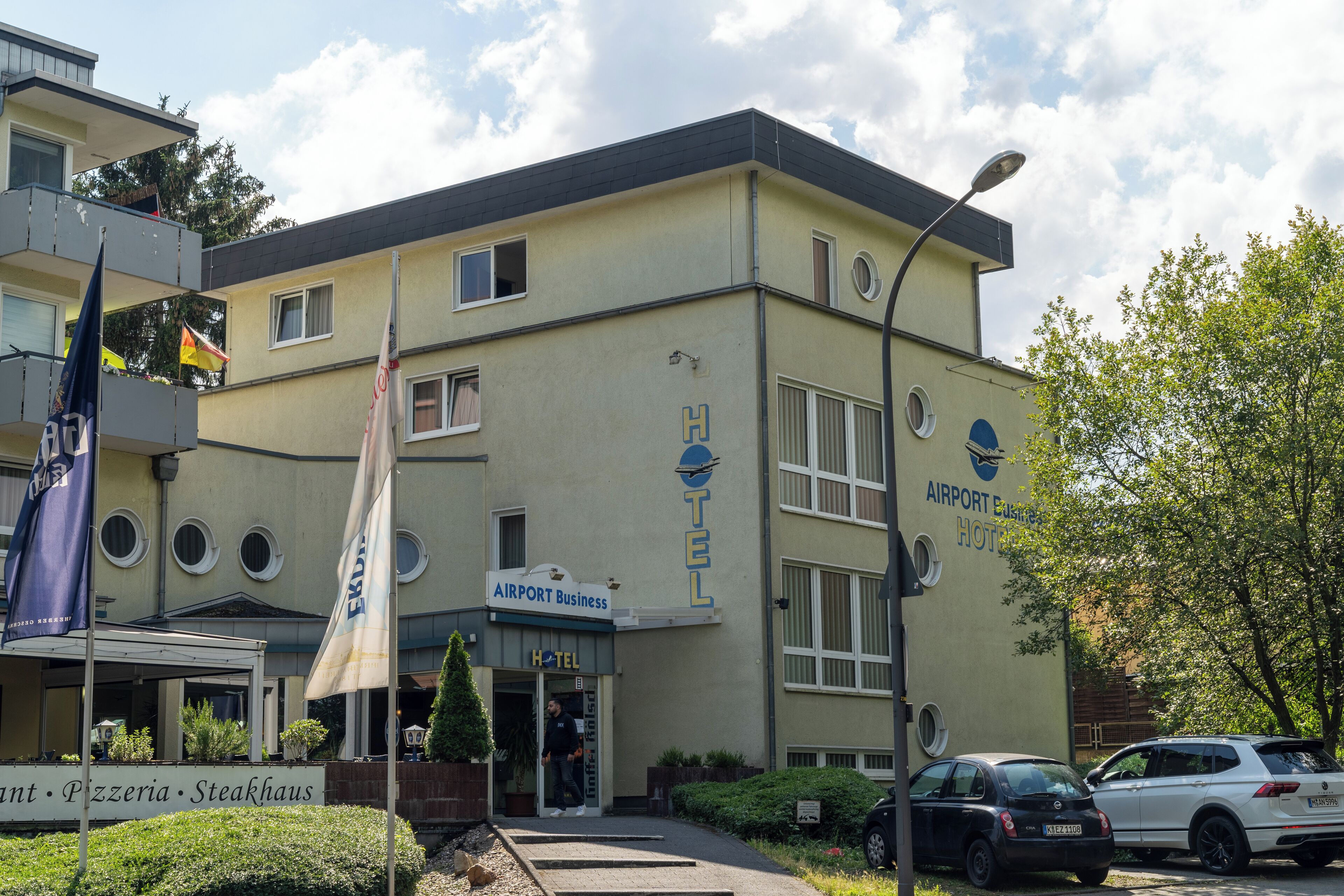 Fassade der Unterkunft