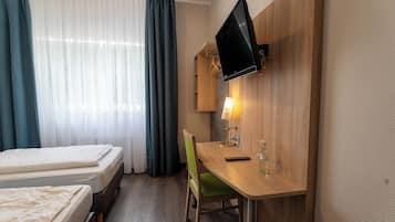 Classic-Doppelzimmer | Schreibtisch, laptopgeeigneter Arbeitsplatz, kostenloses WLAN