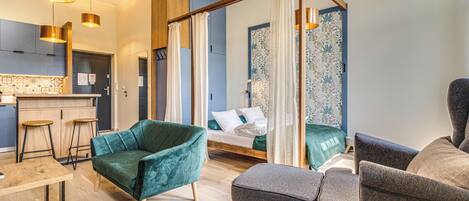 Suite estudio Confort | Tabla de planchar con plancha y wifi gratis