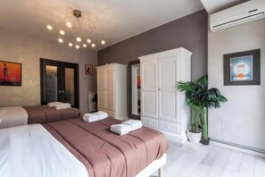 3 dormitorios, escritorio, tabla de planchar con plancha y wifi gratis