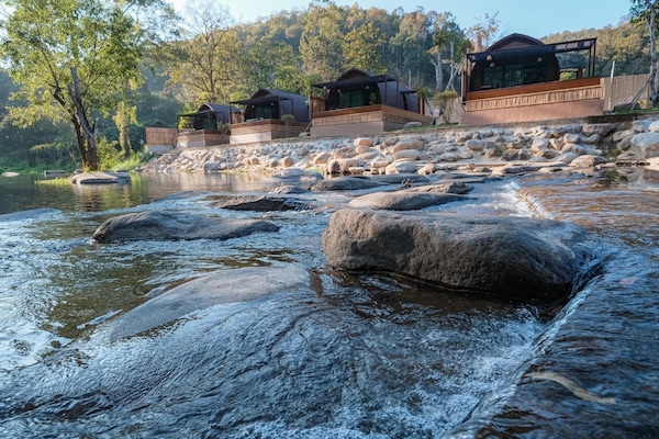 Blick von der Unterkunft