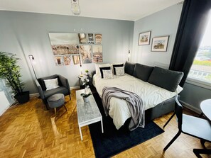 1 chambre, fer et planche à repasser, Wi-Fi, literie fournie