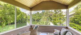 Boathouse & Dock: Riverfront Dunnellon Getaway!