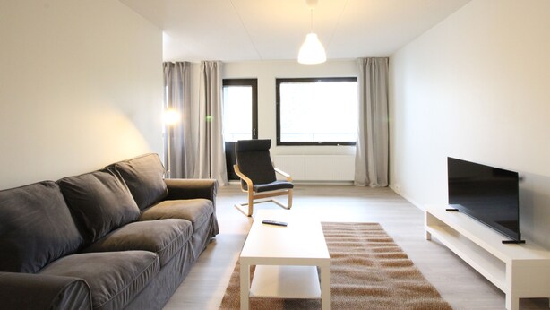 Classic Apartment, Balcony | Ruang tamu