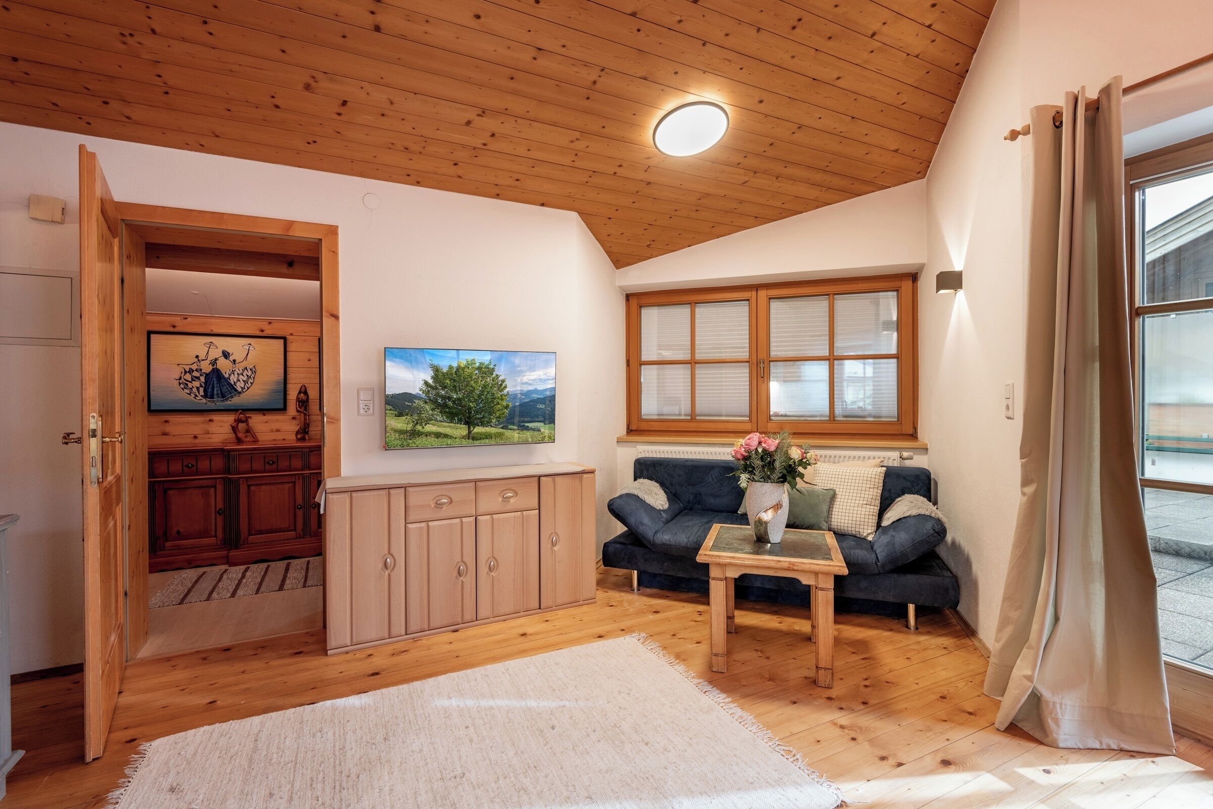 Fernseher, Tischtennisplatte