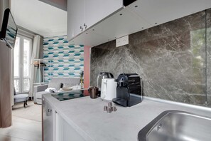 Private kitchen - Résidence Paris MAGENTA (Paris)